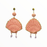 Clamshell earrings