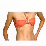 Bandeau with center ring top